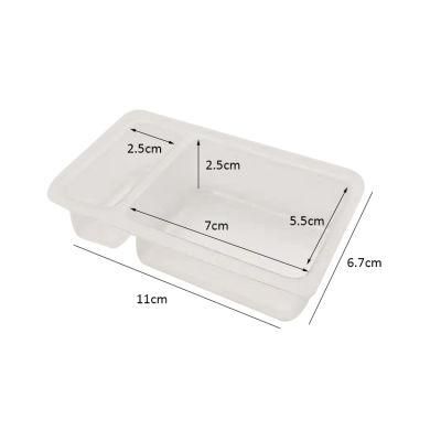 PP Plastic Clear Blister Sauce Tray