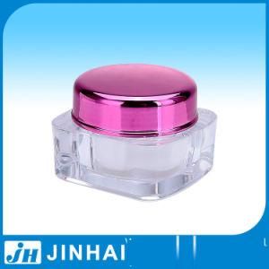 (T) Hot Transparent Acrylic Jar Cosmetic Jar