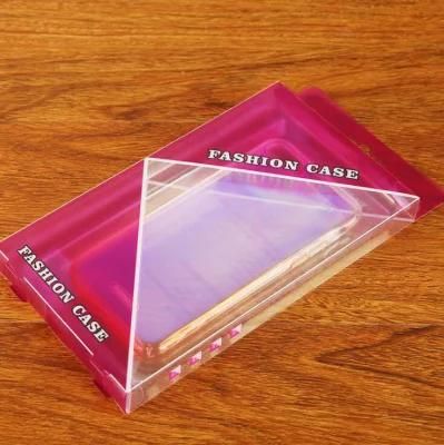 Fancy Decorative Custom Plastic Mobile Phone Case Packaging Box