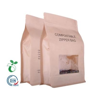 Kraft Paper Biodegradable Food /Tea Packaging by Custom