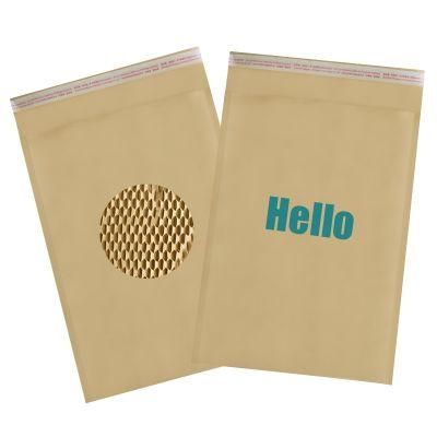 Hot Sale Brown Eco Friendly Kraft Sealed Mailing Envelopes Padded Recycled Paper Shipping Bags