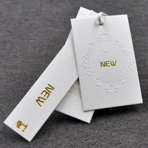 Customized High - Grade Clothing European and American Women&prime;s Clothing Paper Tags