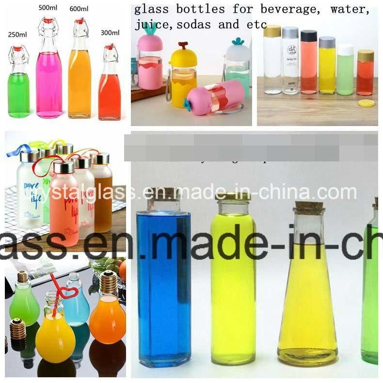 330ml 500ml Empty Ice Wine Bottle Red Wine Glass Bottle Fruit Vinegar Glass Bottle