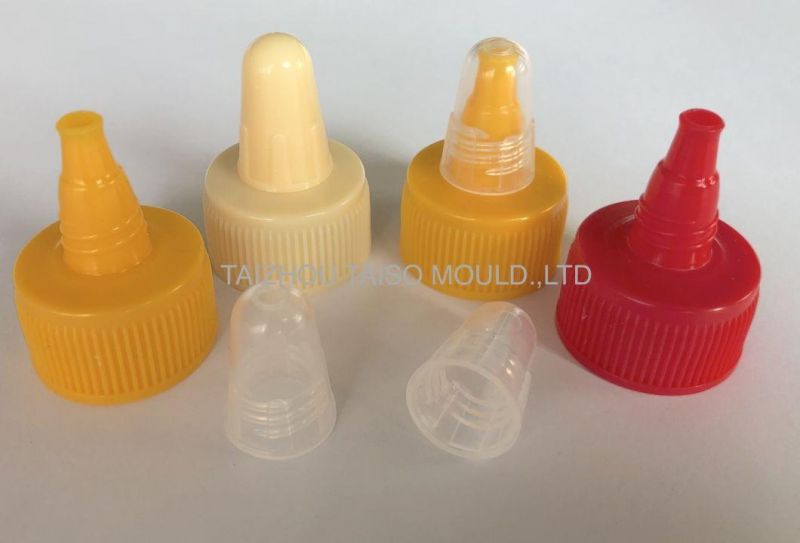 28mm/38mm Twist Top Cap Screw Cap for Sriracha Hot Chili Sauce Salad Sauce Ketchup Tomato Barbecue Sauce Pet/ PP/PE Squeeze Bottle