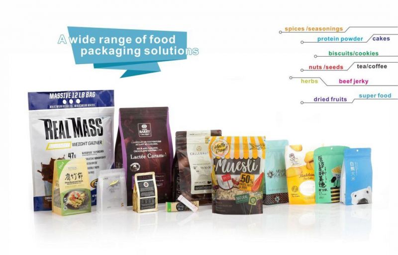 Zip Lock Bag for Human and Pet Food Packaging Bag Pet Bags