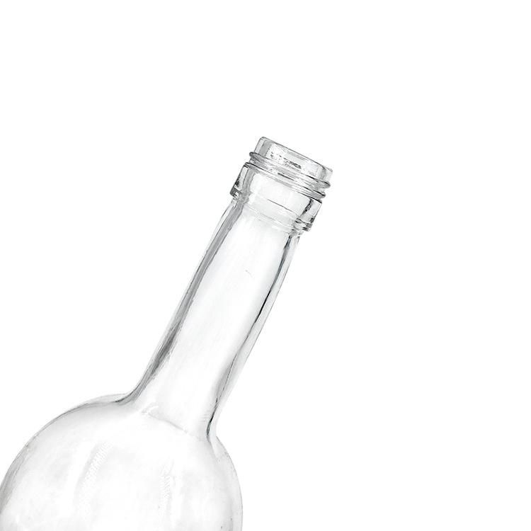 2021 High Quality 1 Liter Glass Liquor Bottles for Vodka Beverage Drink