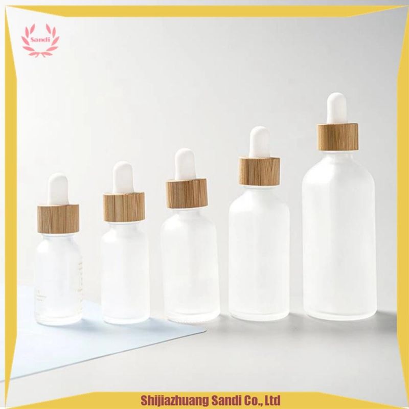 Glass Bottle Serum Dropper Bottle for Cosmetics 30ml 60ml 80ml
