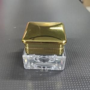 Wholesale High Quality Luxury Body Cream Acrylic Plastic Cosmetic Jar 15ml