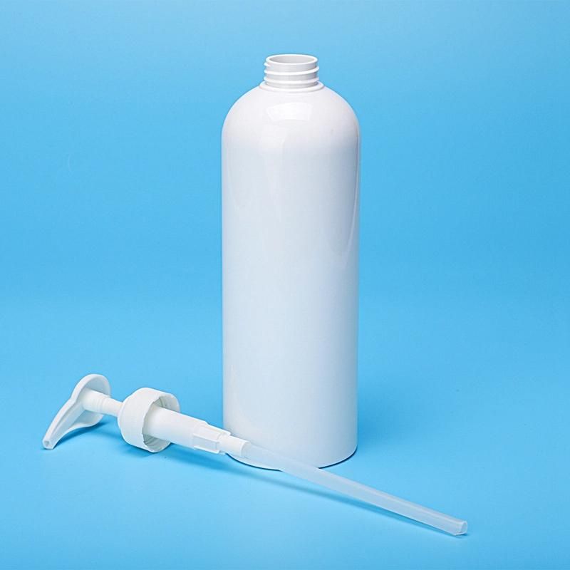 White Plastic Liquid Hand Wash Gel Bottle Lotion Soap Dispenser Pump Tops (BP032-1)