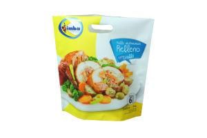 Stand up Bag with Handle for Chicken Packing, Plastic Laminated Puch Manufacturer