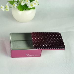 Custom Rectangular Soap Packaging Tin Bx, Soap Tin Box with Sliding Lid