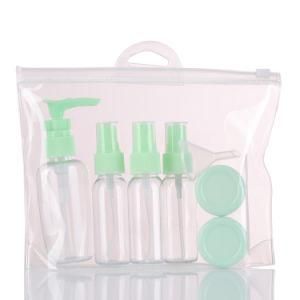Cosmetics Packaging, Plastic Bottle Travel Suit, Including a Variety of Plastic Bottles, Cream Box