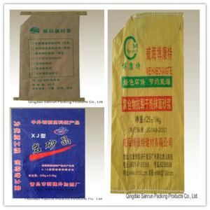 BOPP Film-Laminated Mortar Plastic PP Woven Bag with High Quality