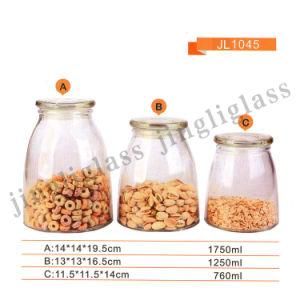 Different Ml Volume Storage Glass Jar