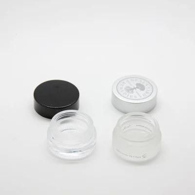 5g Blush Case Container Glass Jar with Aluminium Lid