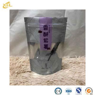 Xiaohuli Package China Churros Packaging Manufacturer Biodegradable Zip Lock Bag for Snack Packaging