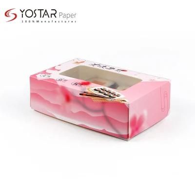 Disposable Sushi Packing Paper Box for Fast Shop