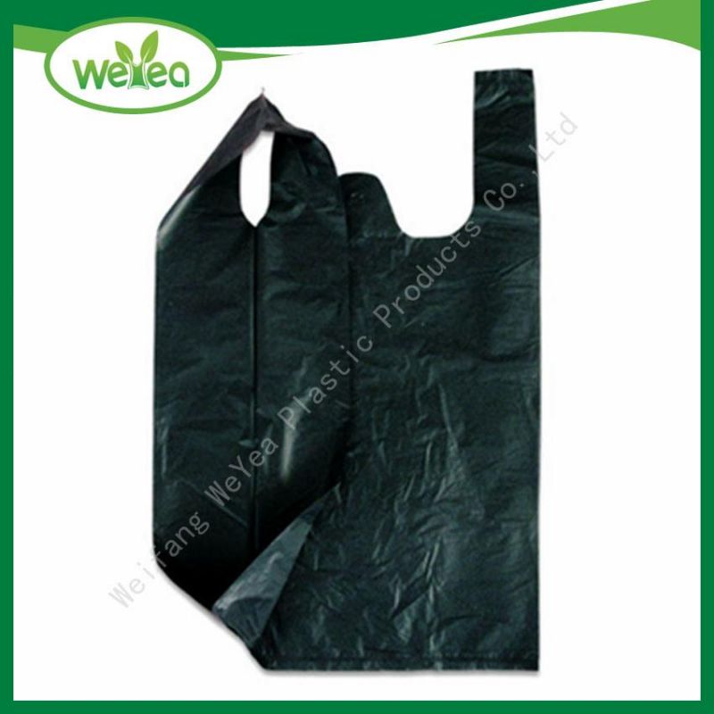 Custom Biodegradable Vest Type T-Shirt Plastic Shopping Bag