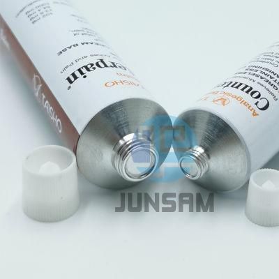 Short Lead Time Pharmacy Cosmetic Packaging Custom Aluminum Collapsible Tubes