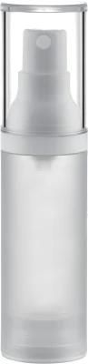 15ml 30ml 50ml PP Matte Clear Cosmetic Airless Pump Bottle