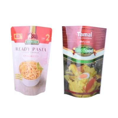 Customized Stand up Food Packaging Retort Pouch Microwavable Plastic Bag