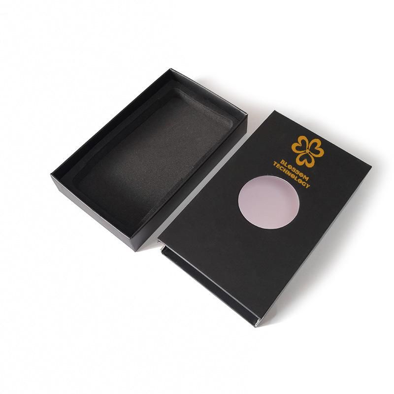 350g Art Paper Sliding Small Drawer Box Custom Packaging Box for Vape