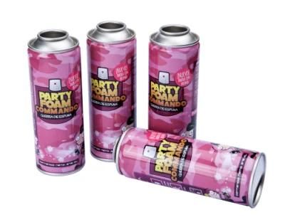 Most Popular Best Quality Tinplate Aerosol Can Refill for Party Spray