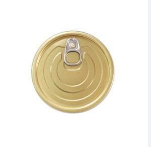 EPA Free Round Food Can Tuna Fish Easy Open End Lid