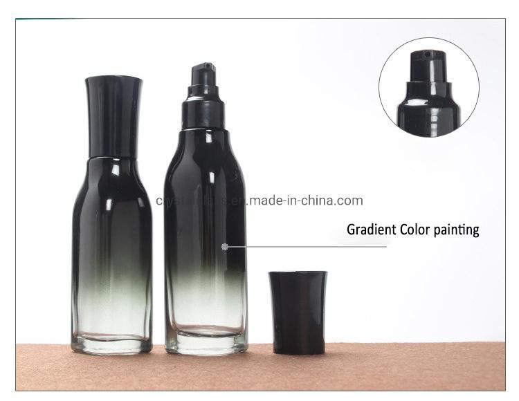 Black Color Cream Jar 50g for Cosmetic Packing