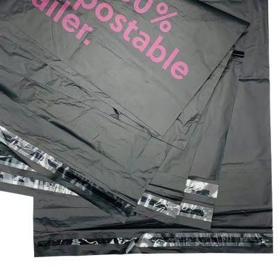 Custom Available Compostable Cornstarch PLA Envelope Mail Clothing and Shoe Packaging Biodegradable Mailing Packing Bags