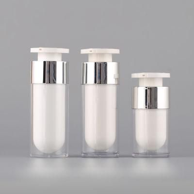 Airless Bottles Airless Bottle 15ml 30ml 50ml Plastic Airless Pump Skincare Cosmetic Bottles