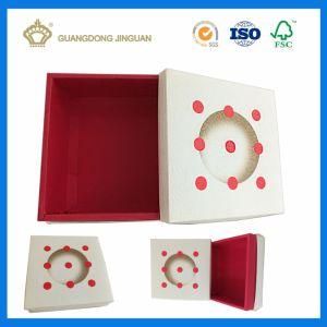 Fancy Paper Hand Made Folding Box with Custom Printing (lid and bottom box)