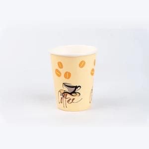 Tea Cup Carton Disposable Paper Cup 8b Oz