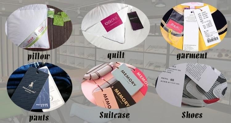 New Style Custom Cheap Printed Hang Tags for Garment