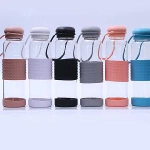 Glass Bottle for Sale Beverage Bottle with Screw Cap High Borosilicate Container