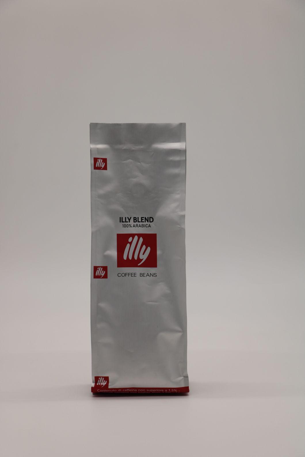Wholesale 1 Kg Coffee Plastic Packing Printed Side Gusset Bags