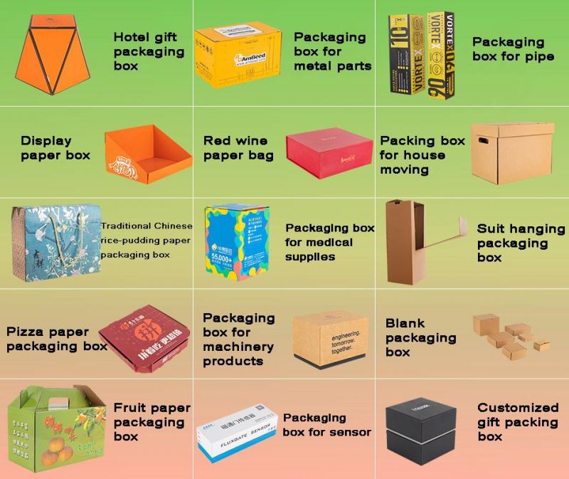 Paper Cartons for Large Size Items with Strong Bearing Capacity