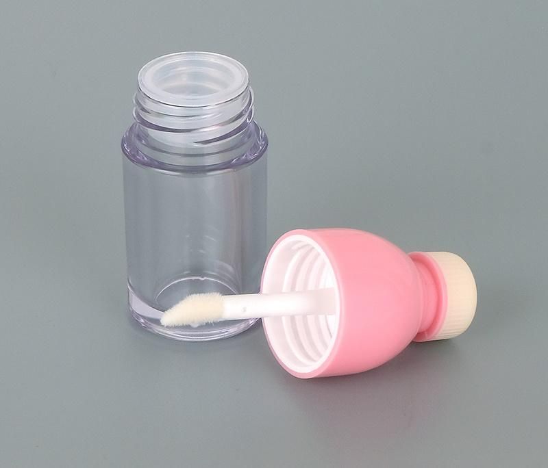 Hot Sale 5ml Mini Cute Clear Tubes Plastic Lip Gloss Packaging Cute Plastic Packing for Lip Gloss Cute Packaging Lip Gloss