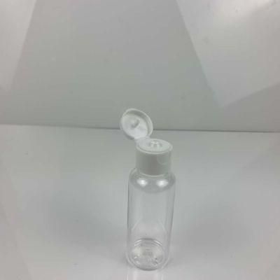 Fast Delivery Empty Hand Sanitizer 30ml Plastic Crystal Mini Alcohol Gel Bottle with Flip Top Cap