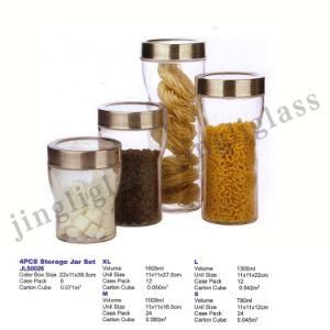 High Quality Storage Glass Jar with Unique Design