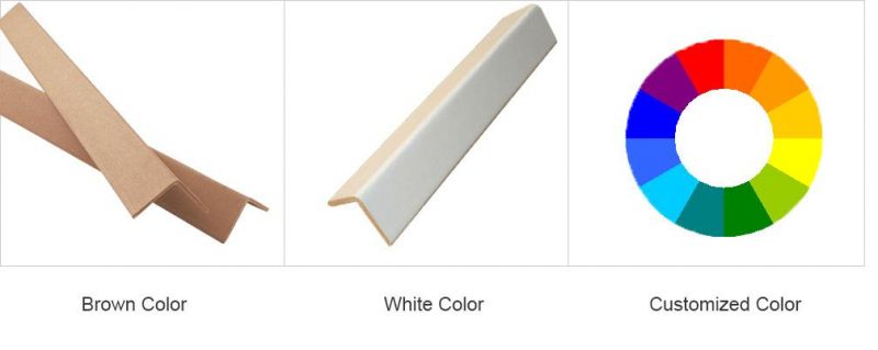 Customized Size of Kraft White Corner Board for Frame Packaging