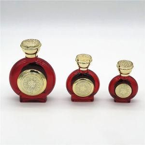 Factory Hot Sale 30ml50ml100ml Colorful Fragrance Perfume Glass Bottle with Plastic Cap