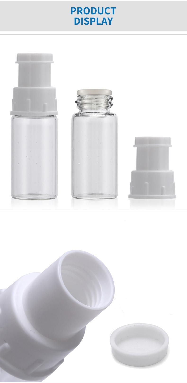 Cosmetics Spot Mother and Child Water Powder Screw-Top Glass Freeze-Dried Powder Bottle