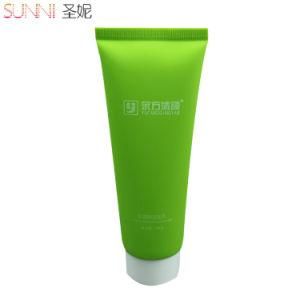 Colored Plastic Cosmetic Tube for Facial Cleanser, 100g