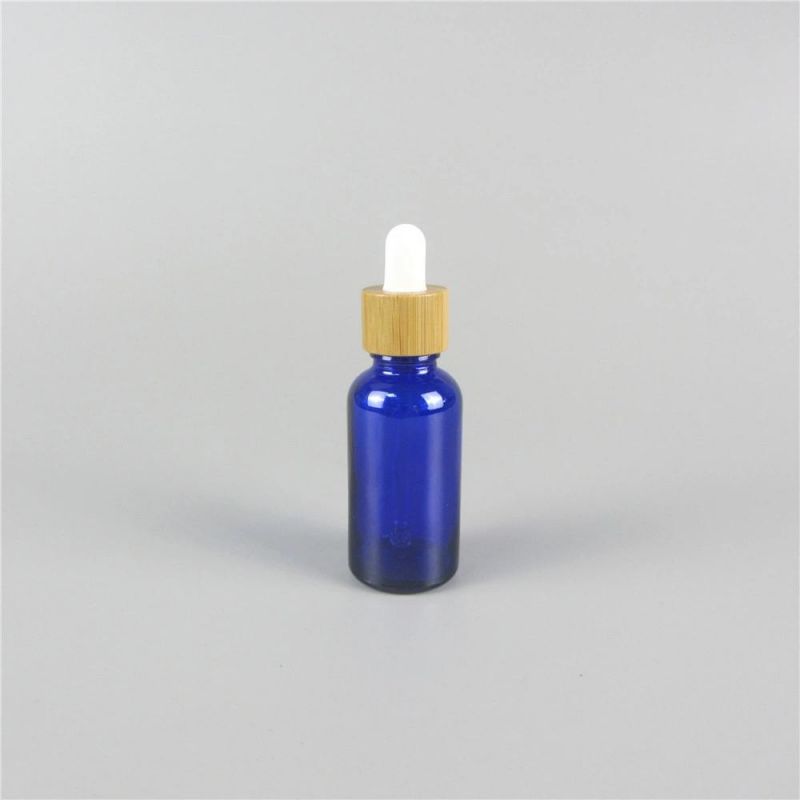 Amber Cylinder Skin Care Glass Bottle Serum Dropper Bottle