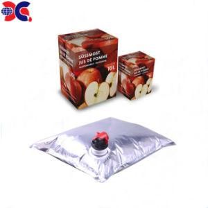 Food Grade 5L Juice /Fruit Paste Aluminized Aseptic Packaging Bag in Box