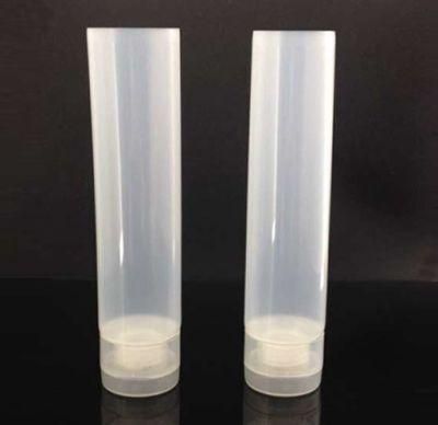 Dia38mm Clear Plastic PE Tube with Flip Top Cap