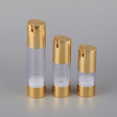 5oz Airless Pump Botte 15ml 30 Ml 50ml White Airless Pump Perfume Vacuum Spray Bottle Plastic Travel Bottle Refillable Bottle