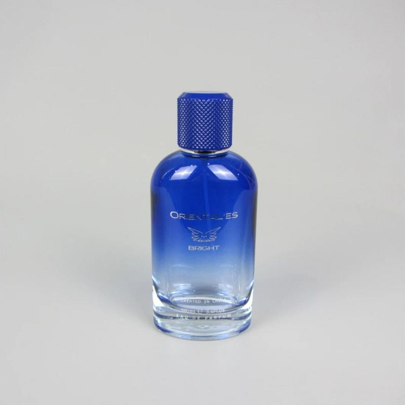 Cosmetic Refillable Fine Mist Spray Glass Perfume Bottle with Caps