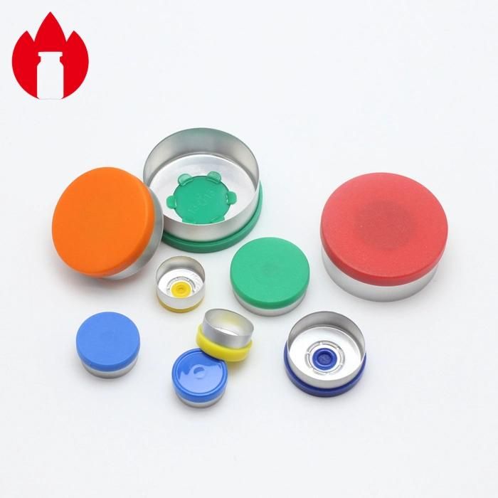 13mm 15mm 20mm 28mm 32mm Pharmaceutical Aluminum Plastic Flip off Cap for Injection Vial